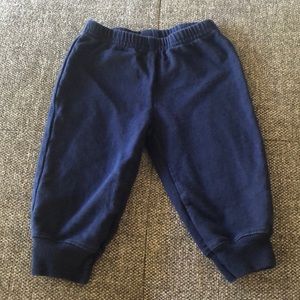 CARTERS 9 month navy blue jogger pants